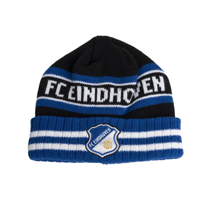 FC Eindhoven Muts blauw-wit zwart