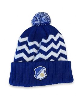 FC Eindhoven Muts Blauwwitte waves